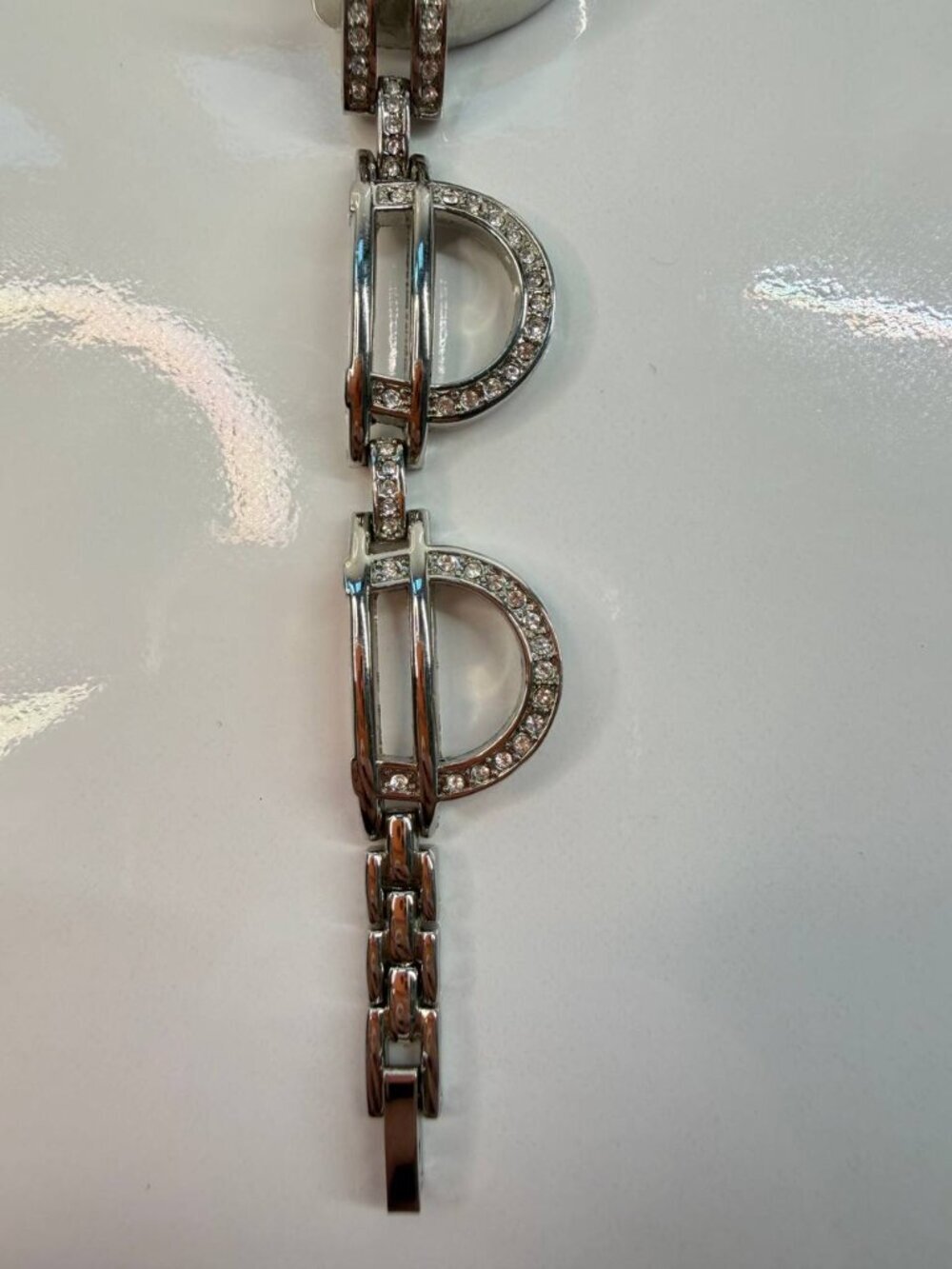Victoria Sinclaire (VS) Crystal Accent Bracelet Watch - Picture 8 of 15